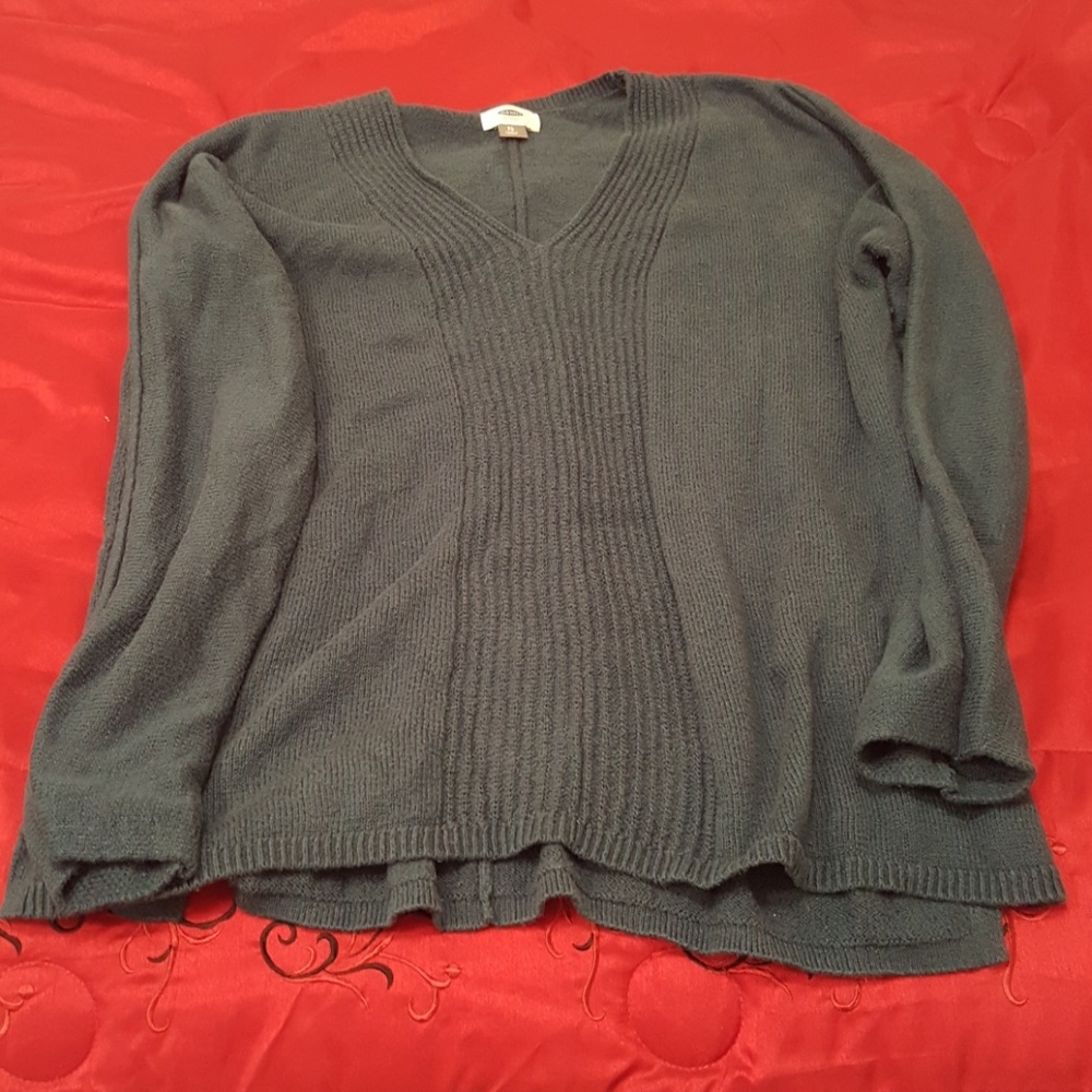Teal sweater